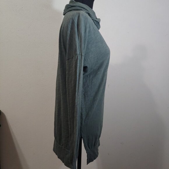 Bobi Los Angeles Loose Turtle Neck Long Sleeve  Knit Women's  Top - Picture 5 of 7